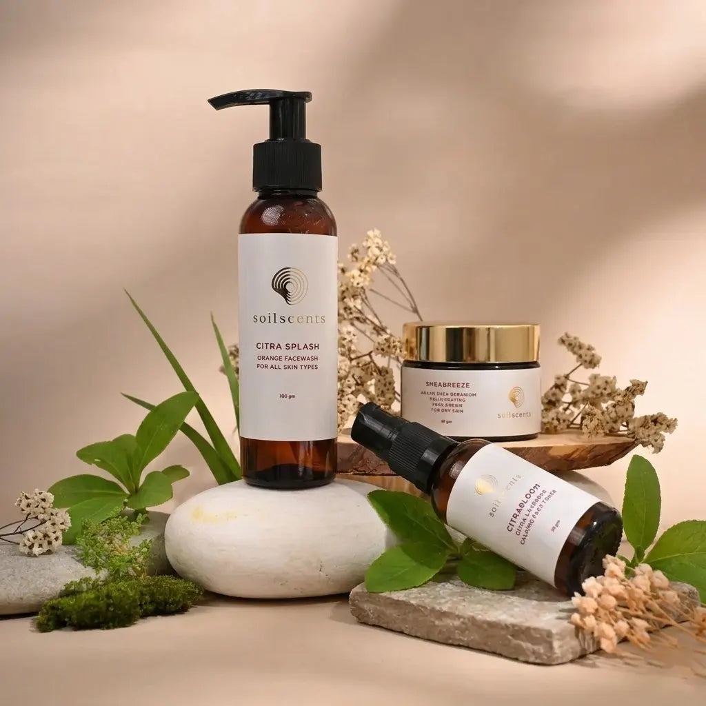 Complete Hair & Skin Care Kit – A revitalising collection of Citra Splash, Shea Breeze, and Citra Bloom.