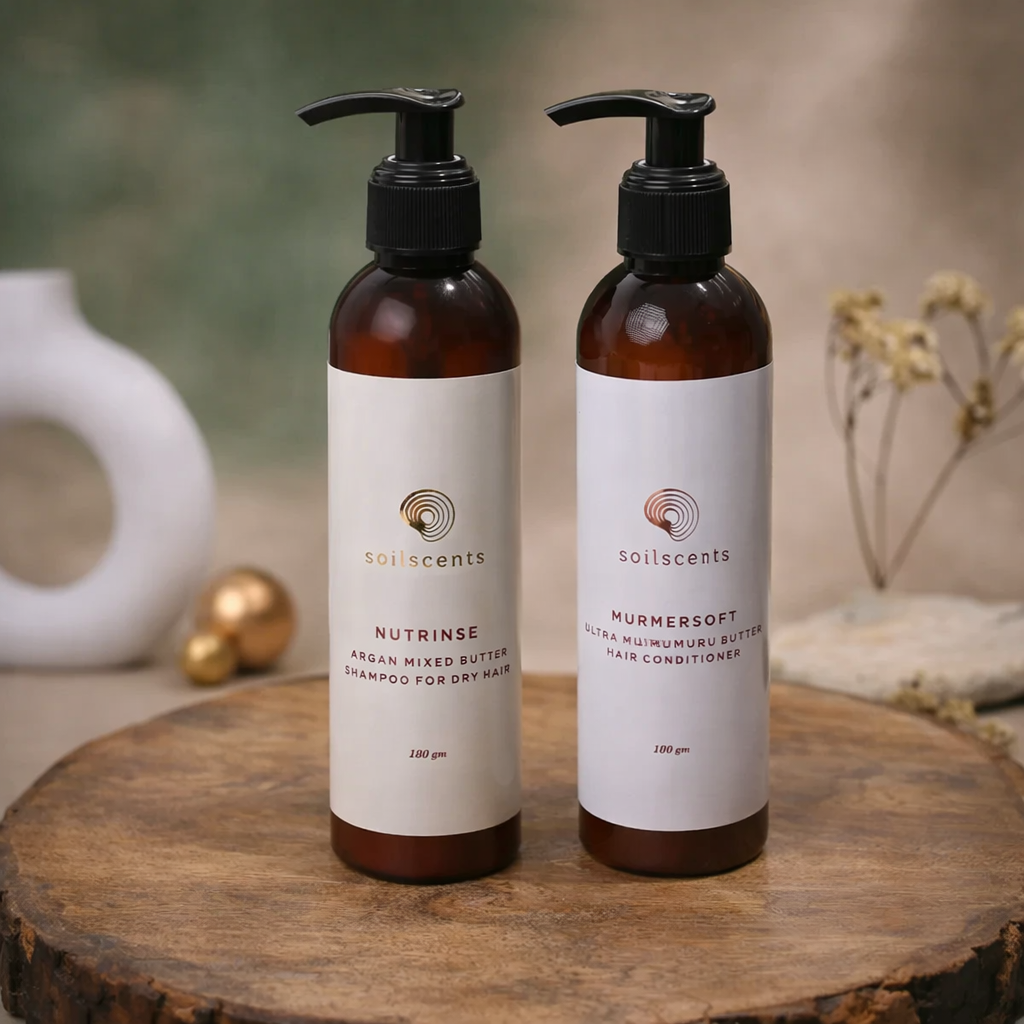 Total Care Combo – A powerful duo with Nutrinse Shampoo and Murmersoft Conditioner.