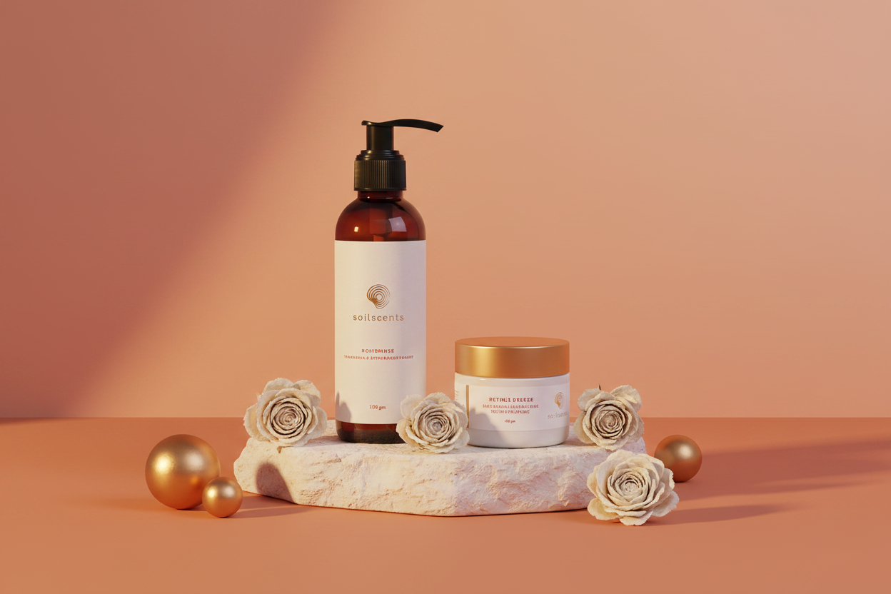 Soilscents Two Product Banner
