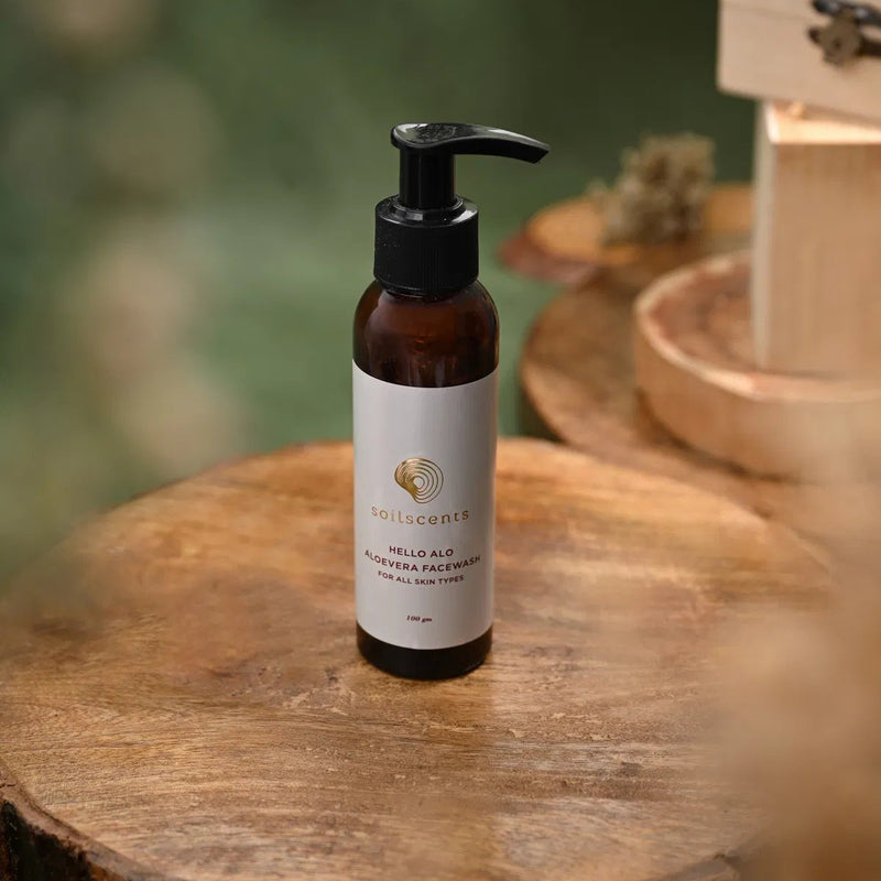 Hello alo - aloevera face wash for all skin types